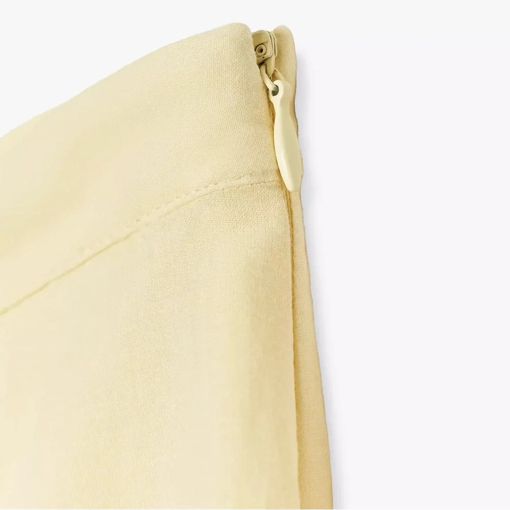 New ZARA Flared Midi Skirt